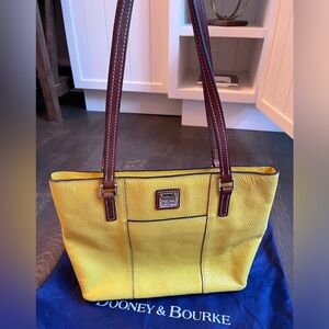 Dooney and Bourke butter yellow purse